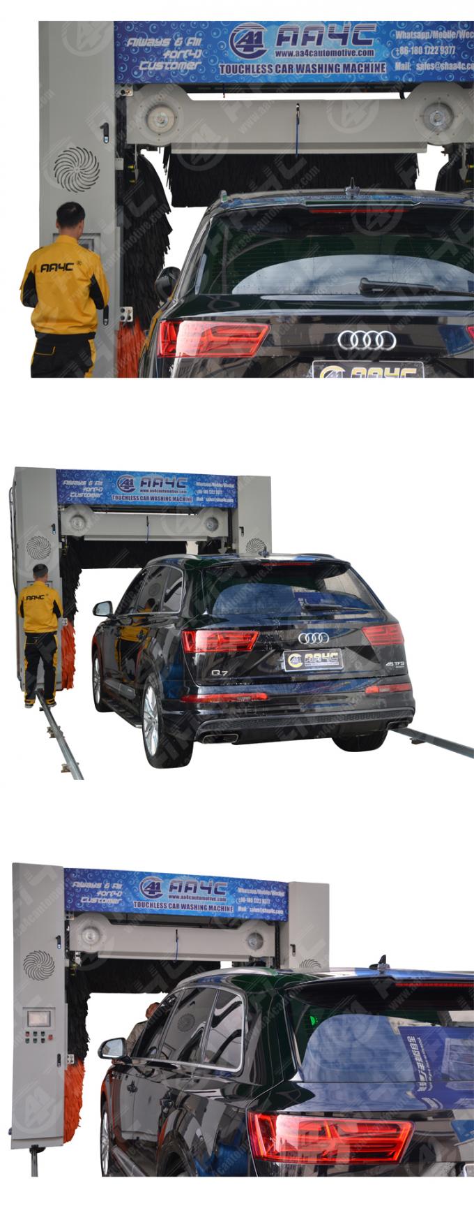 Lavadora de alta presión del coche del coche de AA4C del lavado de la tienda de los equipos del paquete de la solución del coche del sistema completamente automático de la lavadora